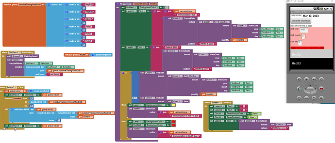 vacScheduling