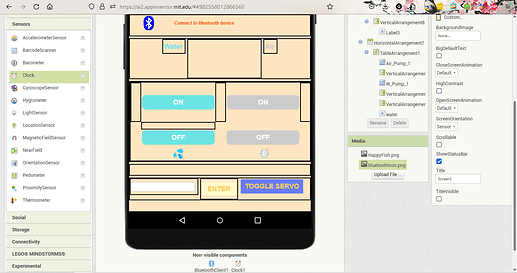 The interface of my app from MIT AI