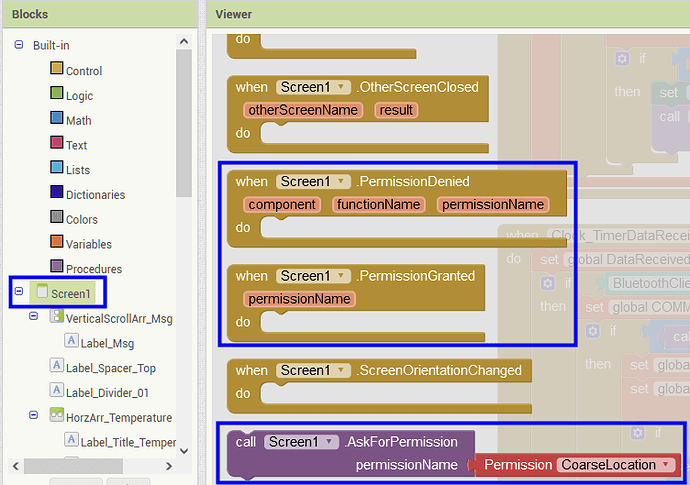 Bluetooth Permissions