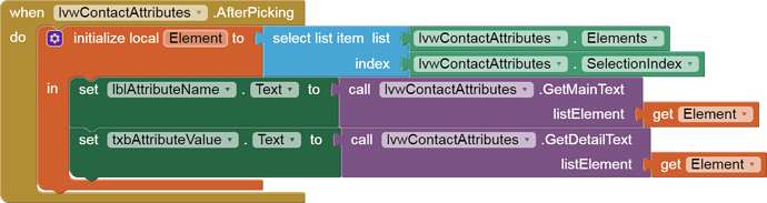 when  lvwContactAttributes .AfterPicking do
