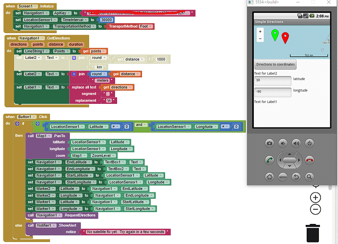 navigateExample