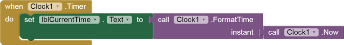 when  Clock1 .Timer do