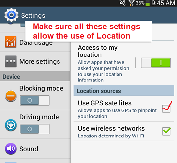 LocationSettings