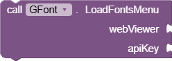 LoadFontsMenuBlock