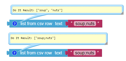 semicolon csv handling